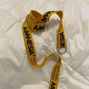 Industrial off white style tape belt